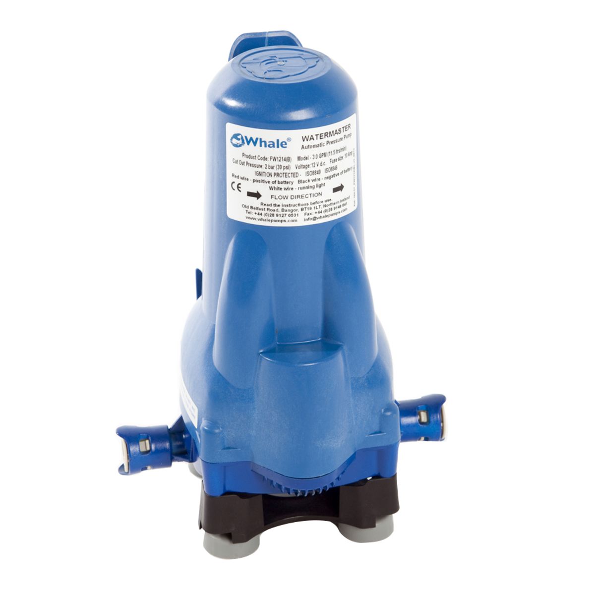 Whale Watermaster Fresh Water Pump (12V / 8 LPM) W-FP0814B