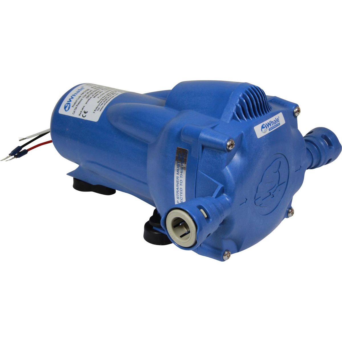 Whale Watermaster Fresh Water Pressure Pump (12V / 11.5 LPM / 45 PSI) W-FW1215