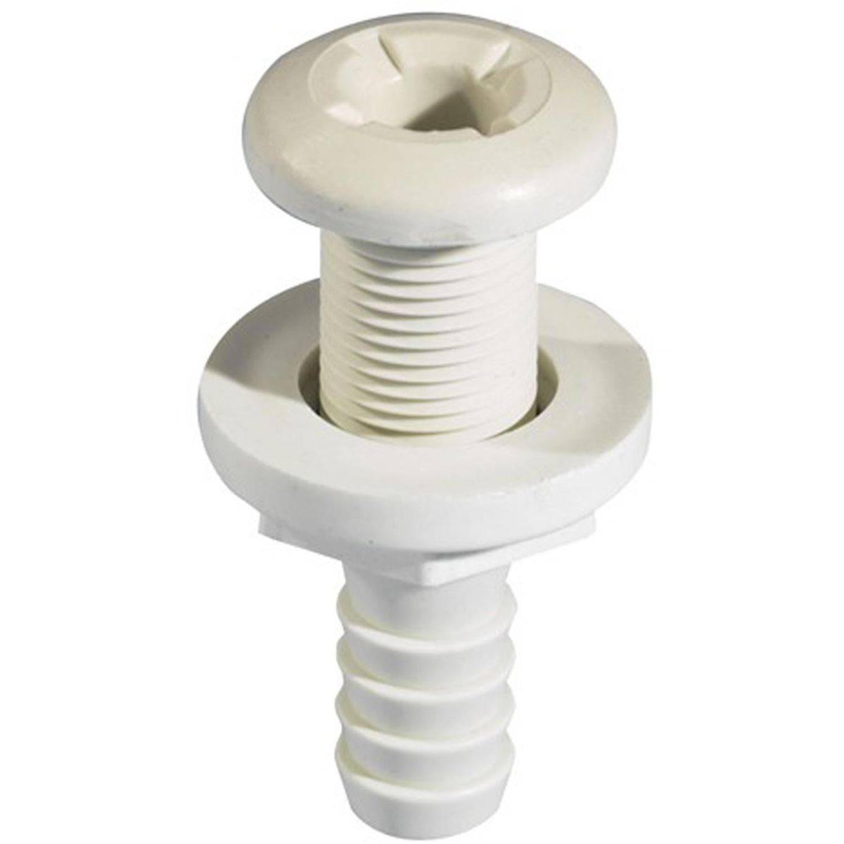 Whale SF5131 Plastic Through Hull Skin Fitting (19mm Hose Tail) W-SF5131