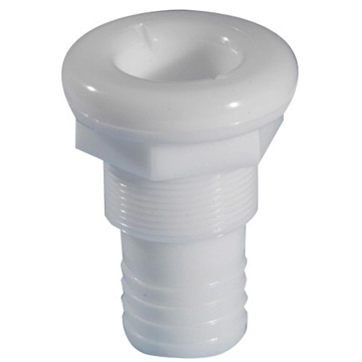 Whale SF5204 Plastic Through Hull Skin Fitting (25mm Hose Tail) W-SF5204