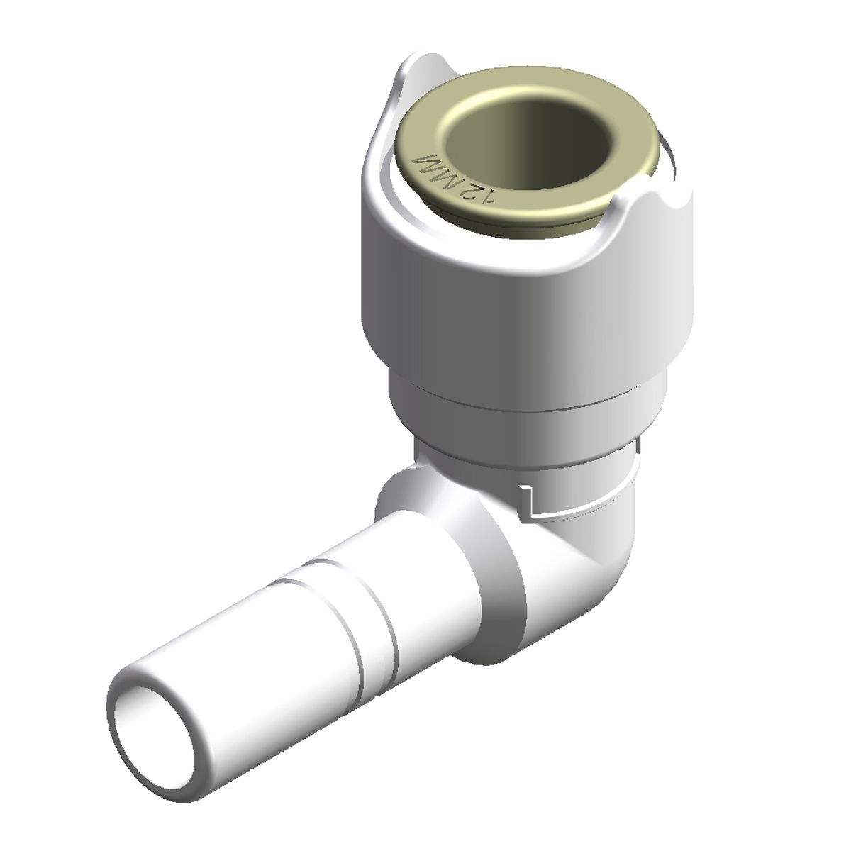 Whale Stem Elbow (12mm) W-WU1222B