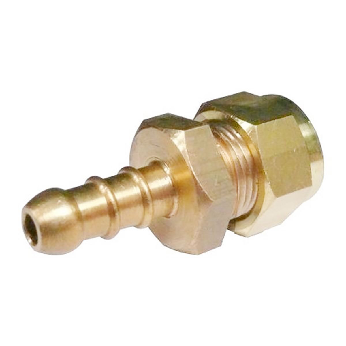 Compression Hose Connector 1/2" Compression to 10mm Gas Fulham Nozzle W2X