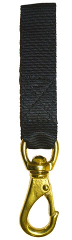 Beaver Size 1 Snap Hook/Swivel on Webbing - HS CODE - 	39269099	  C.O.O. - GB