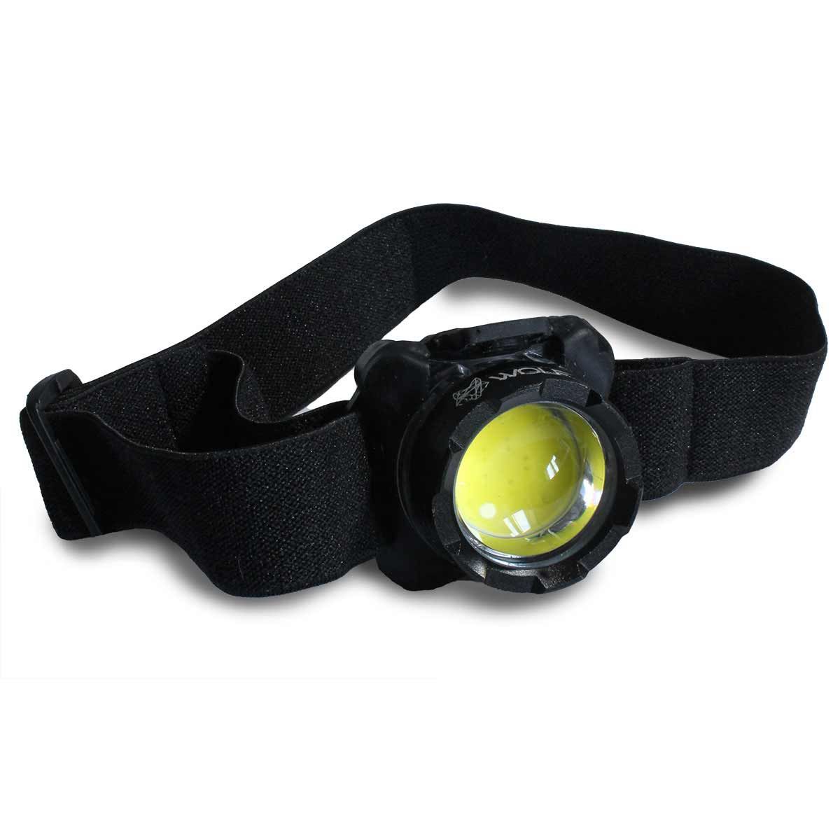 Wolf Outdoors VEX-150 Powerbeam LED Head Torch Rechargeable WOLF-WFPT008
