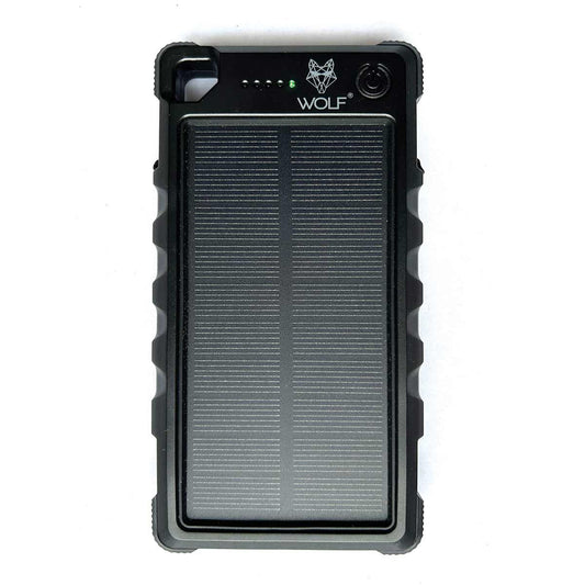 Wolf Outdoors SPB-10 Solar Power Bank Black Edition WOLF-WFPT073