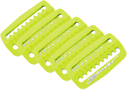 Beaver Pack of 5 Yellow Weight Retainers - HS CODE - 	7220120000	  C.O.O. - 	TW