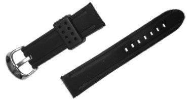 Beaver 20mm Marine Silicone Watch Strap HS CODE - 	9113900090	  C.O.O. - 	CN