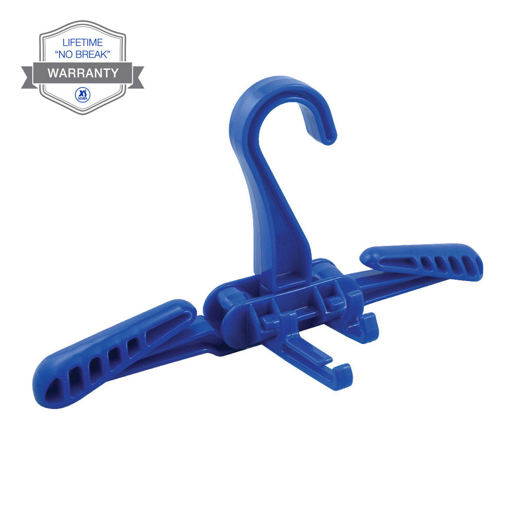 IST Flexible Wetsuit Hanger - Padded Arms To Prevent Creasing, Space-Saving Design
