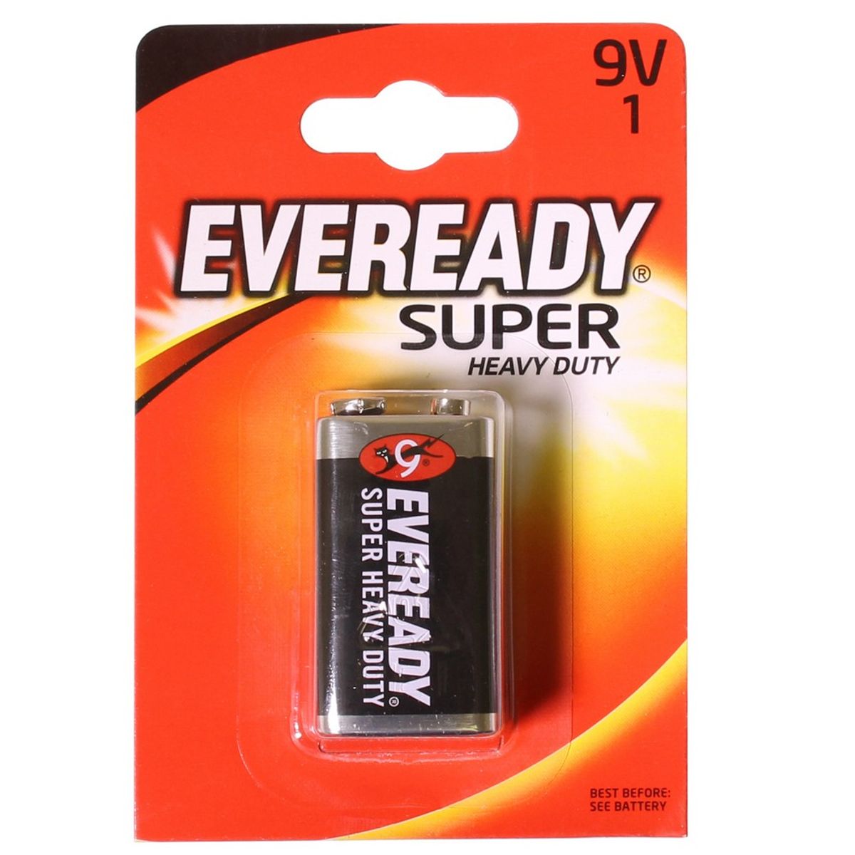 Eveready 9 Volt Zinc Battery (x1) Y6800/9V