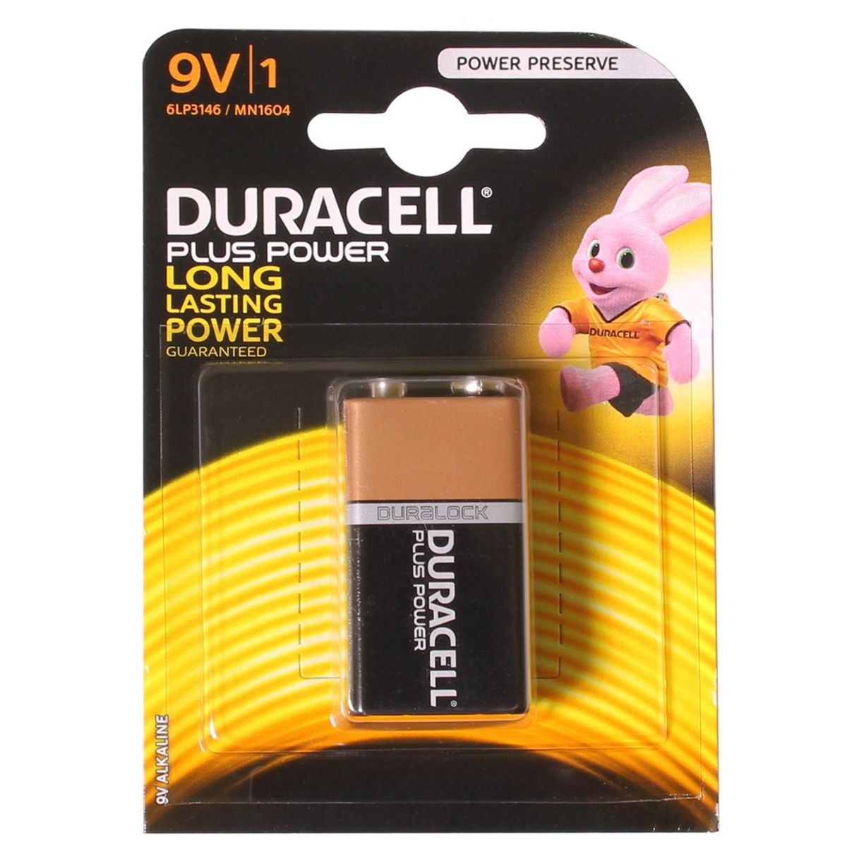 Duracell 9 Volt Battery (x1) Y6850/9V