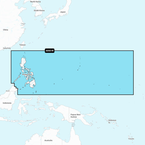 Garmin Navionics + Chart: AE021R - Philippines