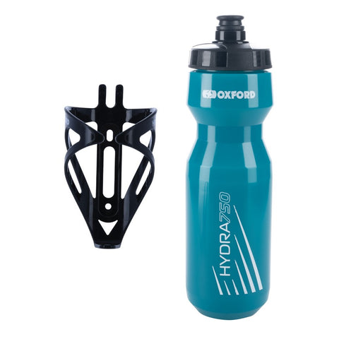 Oxford Hydra Cage Black & Hydra750 Teal Bottle