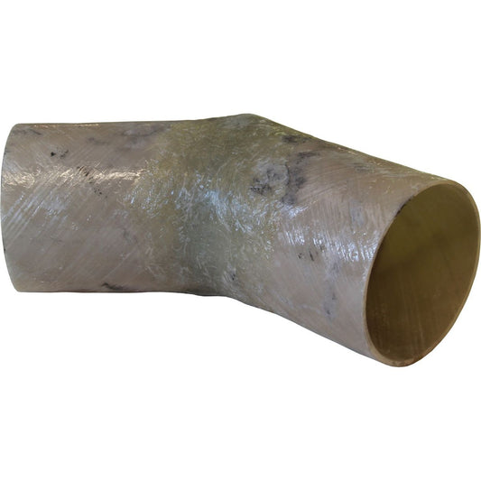 Centek 45 Degree GRP Exhaust Hose Elbow (102mm Hose / 260mm Length)