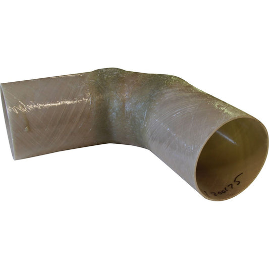 Centek 90 Degree GRP Exhaust Hose Elbow (127mm Hose / 311mm Length)