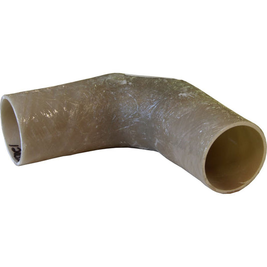 Centek 90 Degree GRP Exhaust Hose Elbow (60mm Hose / 160mm Length)