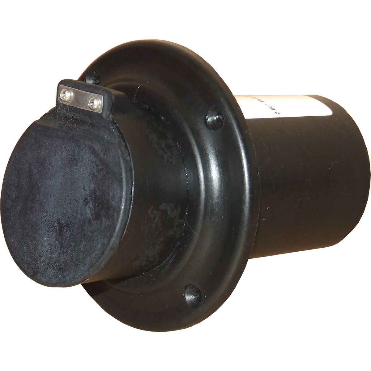 Centek GRP Through Hull Exhaust Outlet (Black / 51mm)