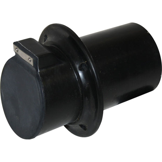 Centek GRP Through Hull Exhaust Outlet (Black / 102mm)