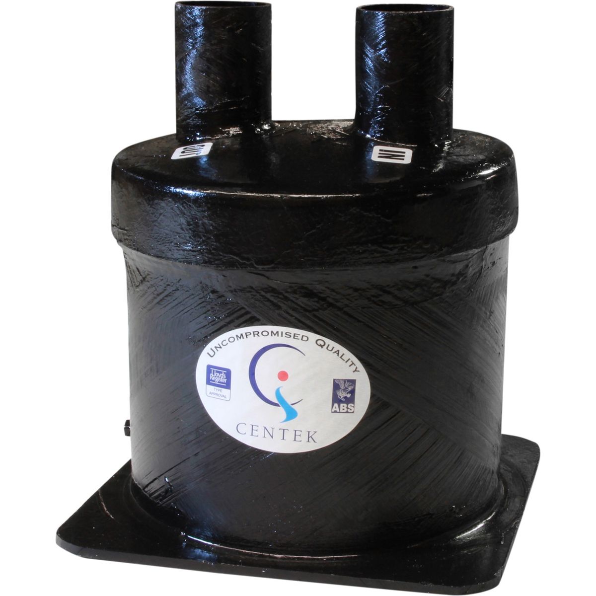 Centek Vernalift GRP Exhaust Waterlock (Top In & Out / 51mm)