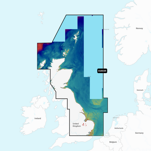 Garmin Navionics Vision+ Chart: EU003R - Great Britain NE Coast