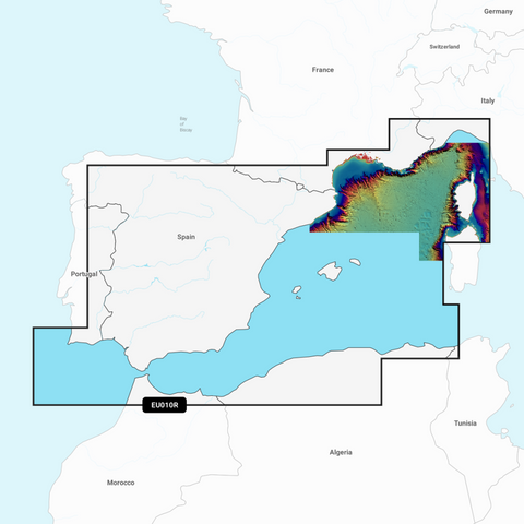 Garmin Navionics Vision+ Chart: EU010R - Spain Mediterranean Coast