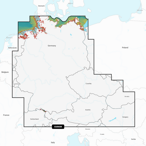 Garmin Navionics Vision+ Chart: EU060R - Germany Lakes & Rivers