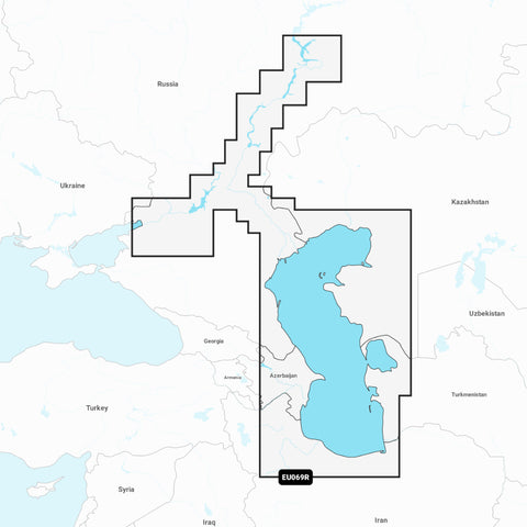 Garmin Navionics+ Chart: EU069R - Caspian Sea & Lower Volga River