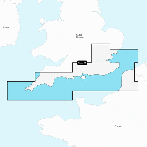 Garmin Navionics+ Chart: EU074R - England South Coast