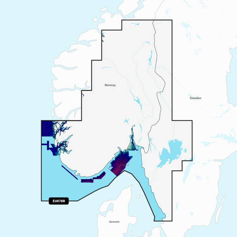 Garmin Navionics Vision+ Chart: EU078R - Oslo Skagerrak & Haugesund