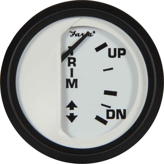 Faria Beede Trim Level Gauge in Euro White Style (Type A) FAR12916