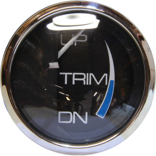 Faria Beede Trim Level Gauge in Chesapeake SS Black Style (Type A) FAR13707