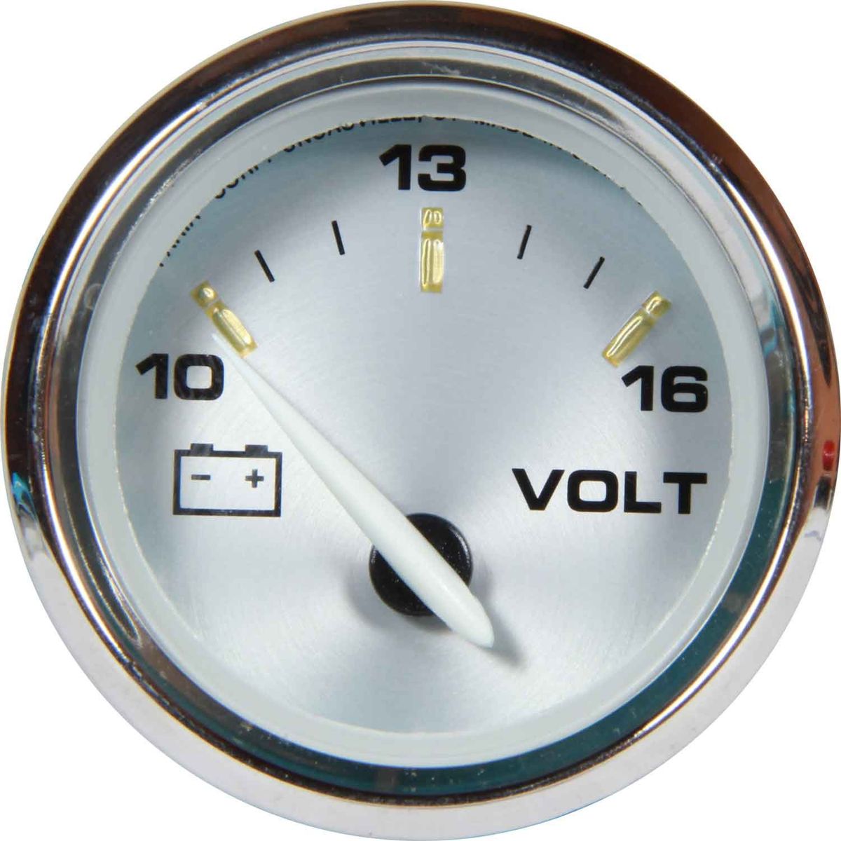 Faria Beede Voltmeter Gauge in Kronos Style (12V) FAR19004