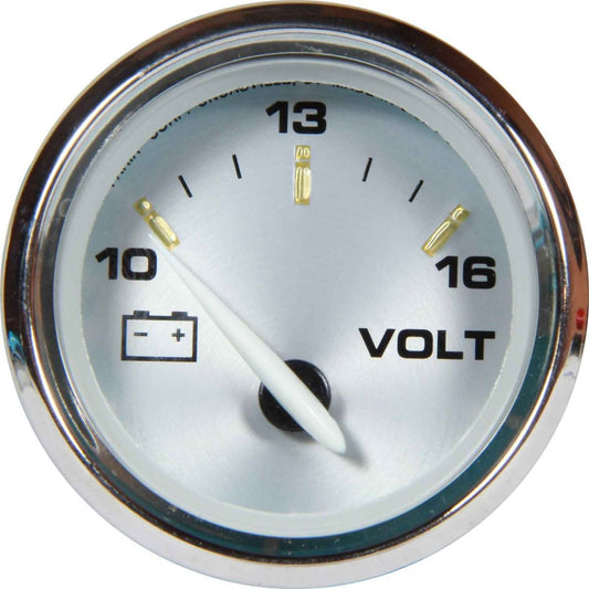 Faria Beede Voltmeter Gauge in Kronos Style (12V) FAR19004