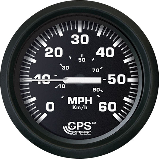 Faria Beede Speedometer in Euro Black Style (GPS / 60MPH) FAR32816