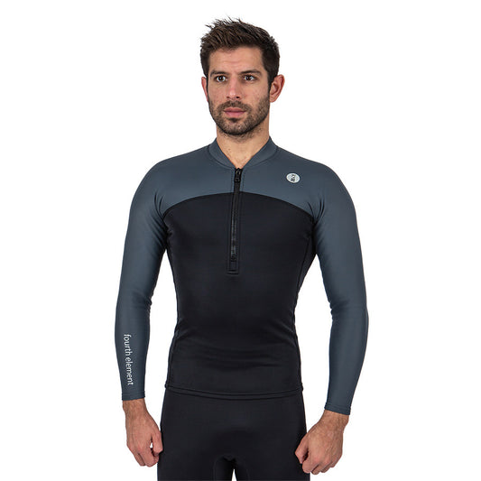 Fourth Element THERMOCLINE-ZERO-STOCK MENS L/S TOP - FRONT ZIP MEDIUM