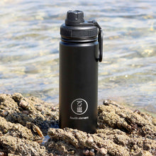 Fourth Element Gulper Insulated Water Bottle Black 500ml - waterworldsports.co.uk