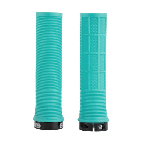 Oxford Driver Lock-On MTB Grips - Turquoise