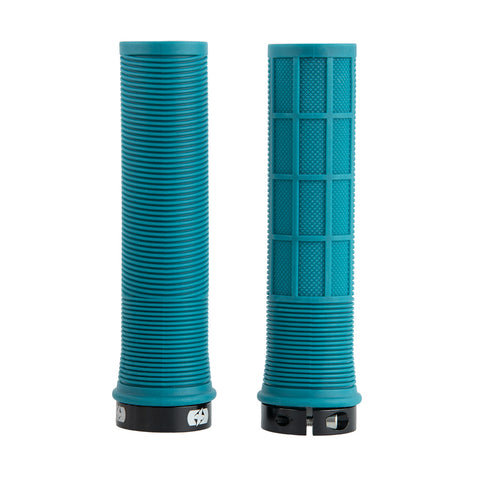 Oxford Driver Lock-On MTB Grips - Blue