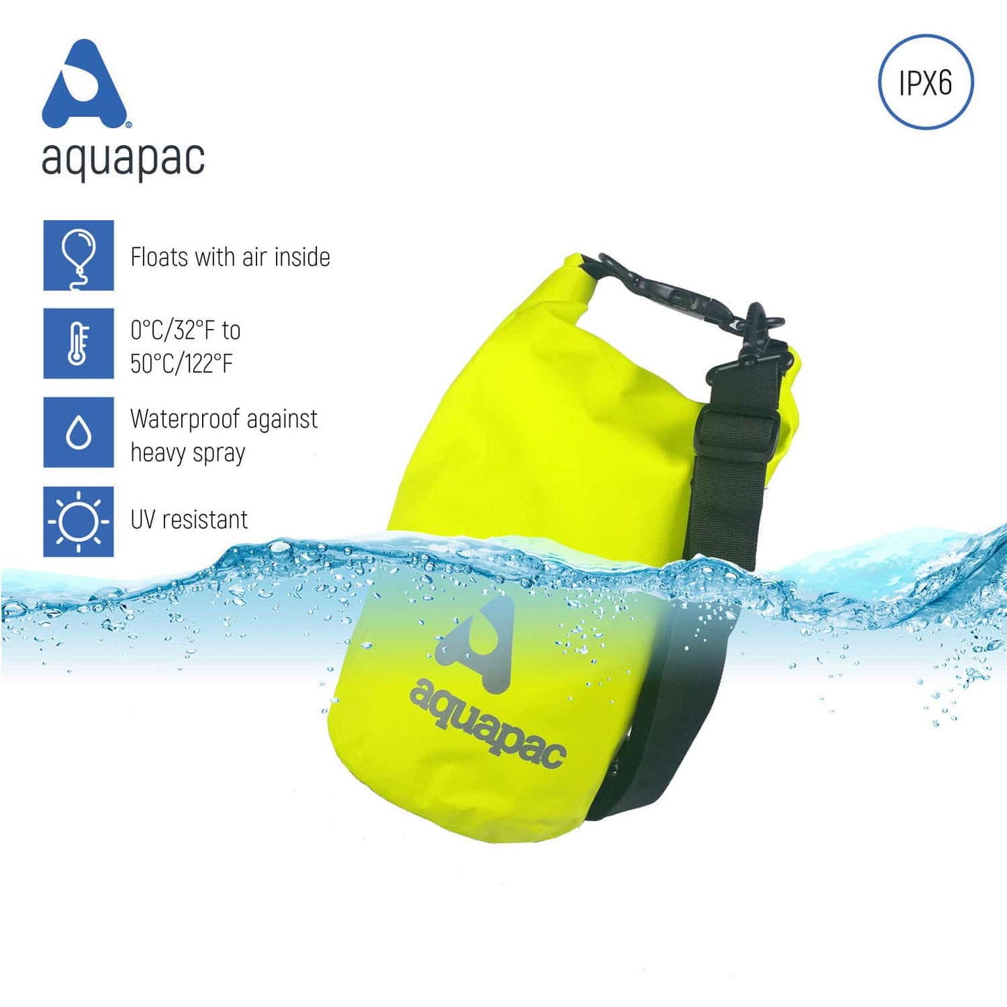 Aquapac Drybag 7L - waterworldsports.co.uk