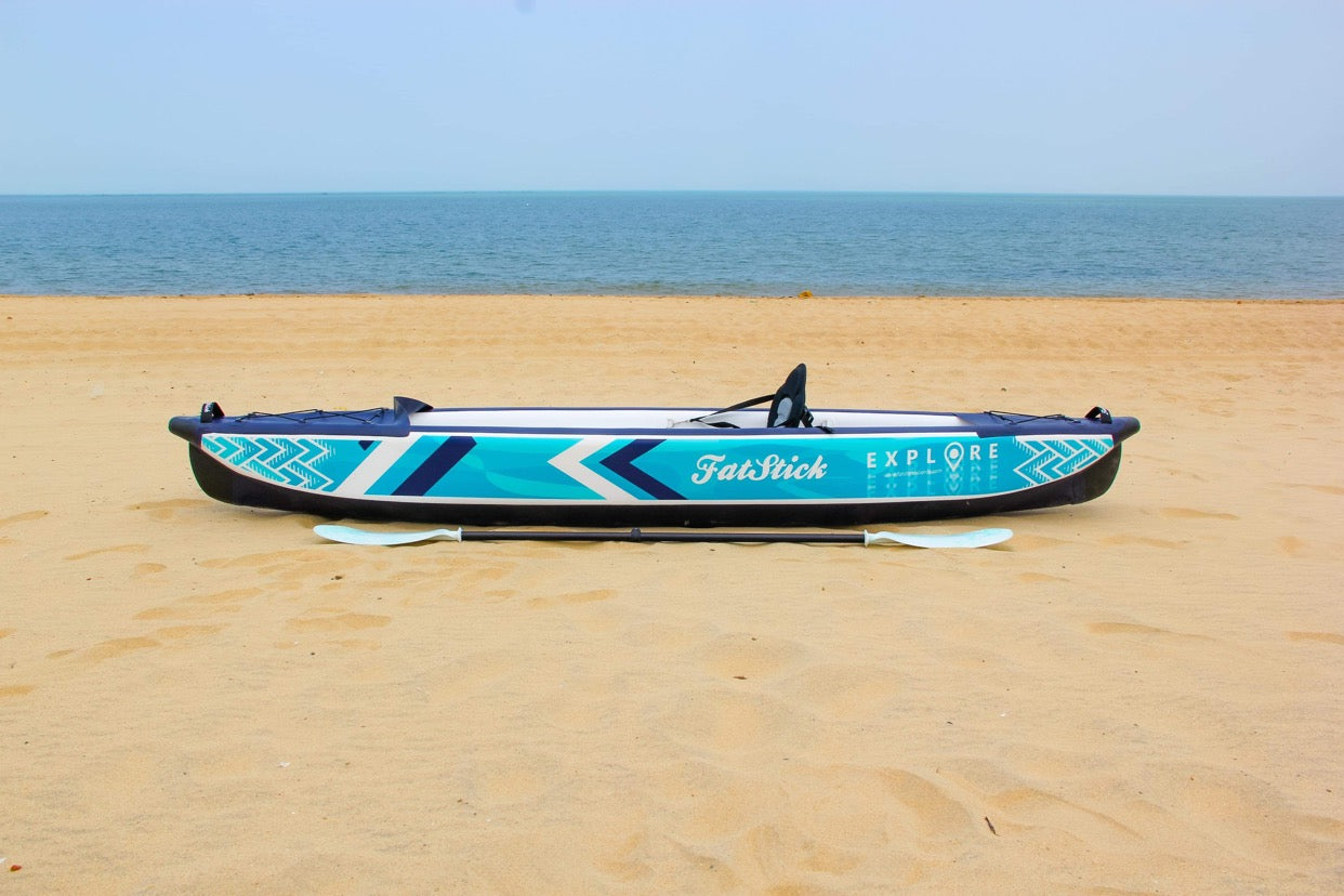 Inflatable 1 & 2 Person Drop Stitch Kayak Package | Canoe | iKayak