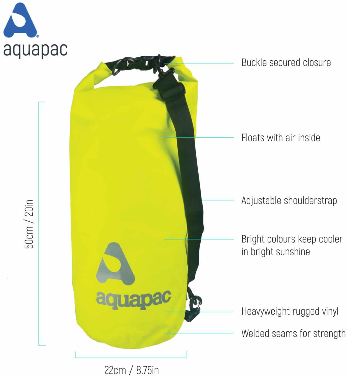 Aquapac Drybag 25L - waterworldsports.co.uk