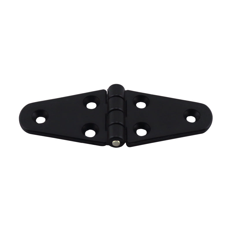 Lalizas Hinge Polyamide, Double Oval, 110x40x4.5mm, Black