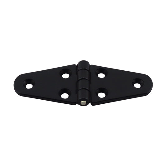 Lalizas Hinge Polyamide, Double Oval, 110x40x4.5mm, Black