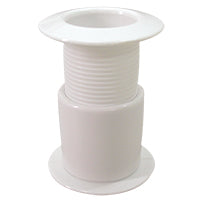 Lalizas Thru-Hull Telesc.Ø39mm, Adj. 48-75mm, White