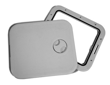 Lalizas INDUSTRIAL Access Hatch w/Detach.Cover316x360mm,Grey