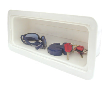 Lalizas Storage Case, 428x184x112,5mm, White