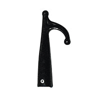 Lalizas Hook Plastic, Female, w/1 ends, Ø30mm, Black
