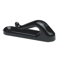 (MOQ OF 20) Lalizas Hook Spinnaker Small, Max Rope Ø6mm,L.55mm Black (16679)