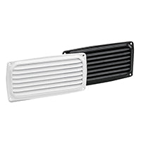 Lalizas Ventilation Shaft Grilles Cover, 200x100x8mm, White