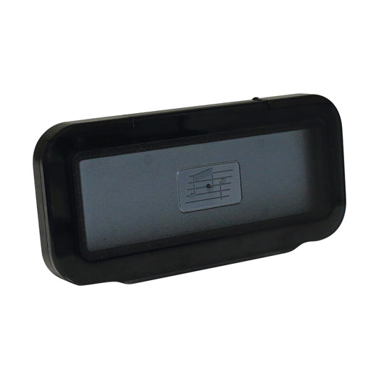 Lalizas Case Cover f/ Radio/CD, 110x235mm, Smoked Transparent