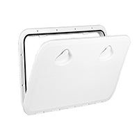 TOP LINE Hatch, Black, 460x525mm, ISO12216 (198019)